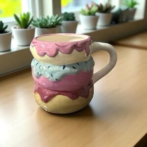 Colorful Donut Mug